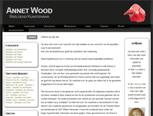 Tablet Screenshot of annetwood.nl